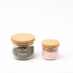 Picture of Large Curved Airtight Jar - Bamboo lid