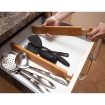 Picture of Expandable Wooden drawer divider - Natural Wood