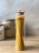 Picture of Airtight glass Jar 1 Liter - Natural Wood Lid